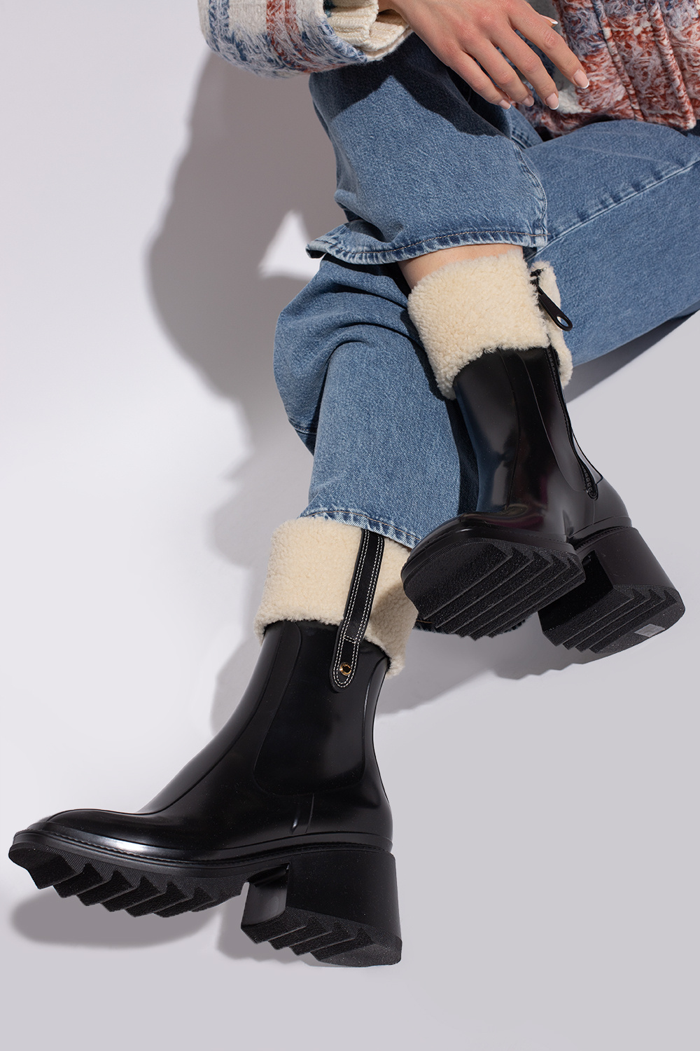 Chloé 'Betty' heeled rain boots | Women's Shoes | Vitkac